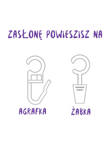 Policja - Zasłona bawełniana dekoracyjna