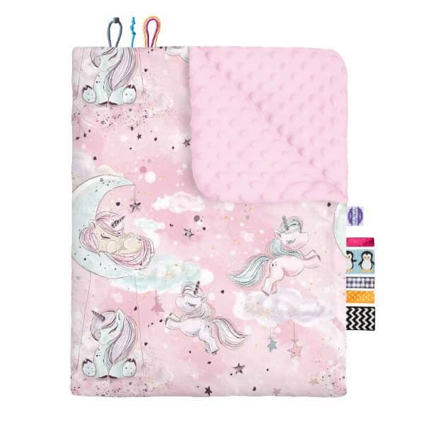 unicorn-pink-zestaw-kocyk-minky-poduszka-minky-dow