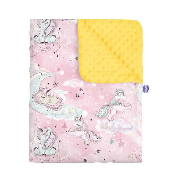 unicorn-pink-zestaw-kocyk-minky-poduszka-minky-dow