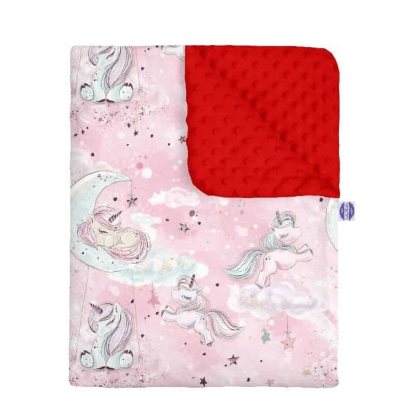 unicorn-pink-zestaw-kocyk-minky-poduszka-minky-dow