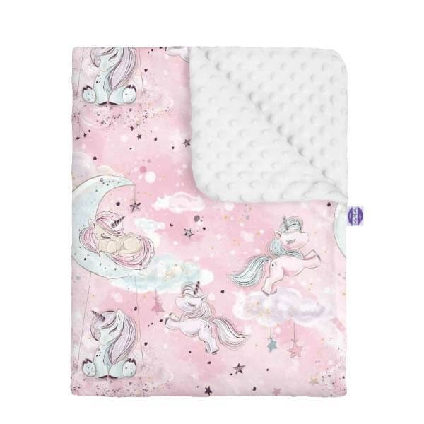 unicorn-pink-zestaw-kocyk-minky-poduszka-minky-dow