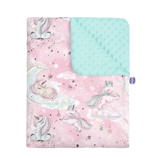unicorn-pink-zestaw-kocyk-minky-poduszka-minky-dow