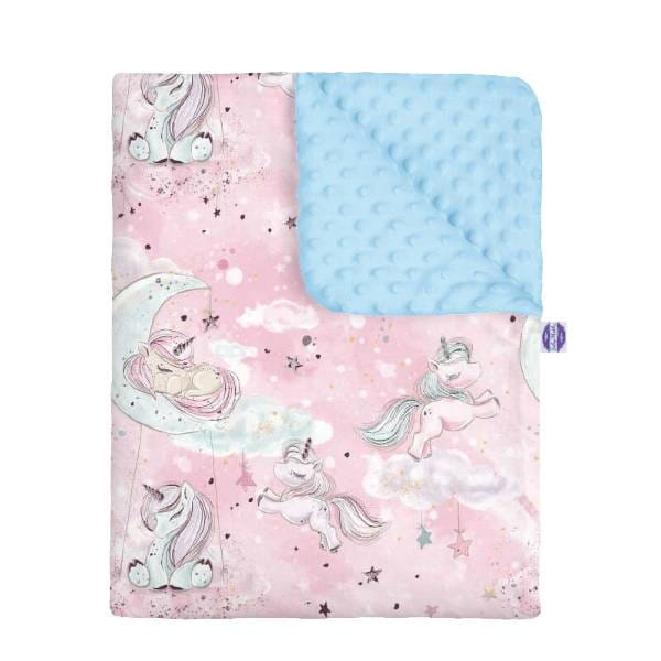 unicorn-pink-zestaw-kocyk-minky-poduszka-minky-dow