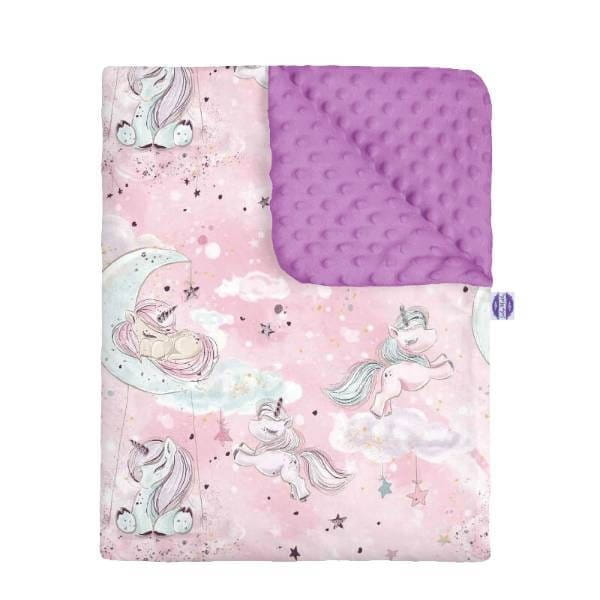 unicorn-pink-zestaw-kocyk-minky-poduszka-minky-dow