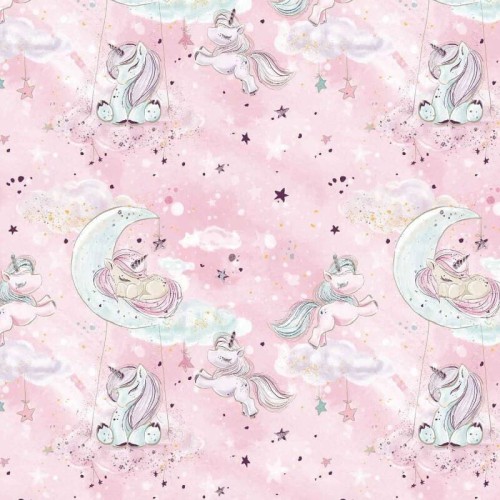 unicorn-pink-przescierado-baweniane-bez-gumki-dowo