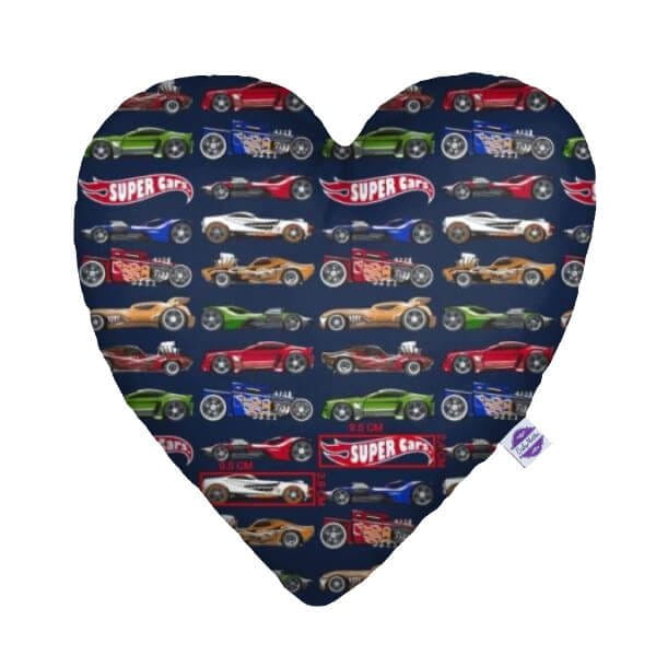 super-cars-poduszka-dekoracyjna-bawena-minky-serce