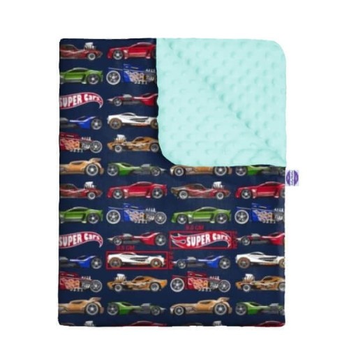 super-cars-zestaw-kocyk-minky-poduszka-minky-dowol