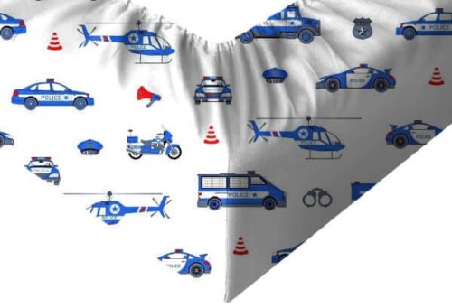 policja-przescierado-baweniane-z-gumka-dowolny-roz