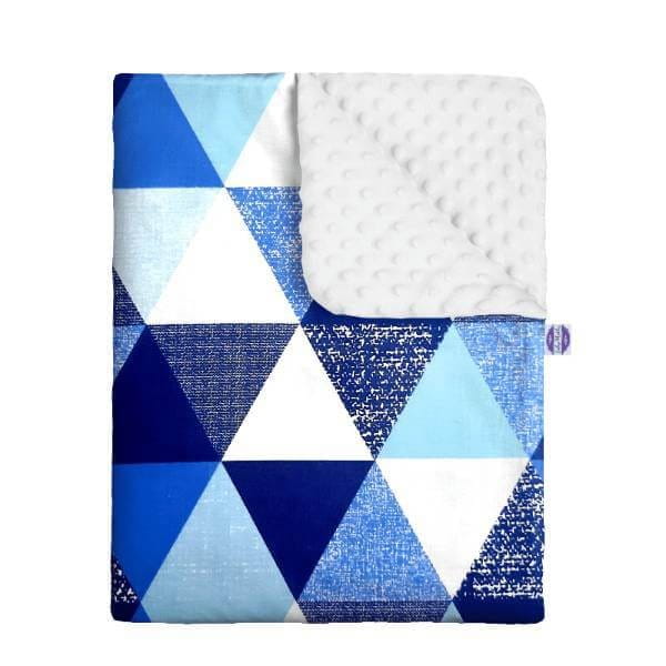 trojkaty-bekitne-kocyk-minky-dowolny-rozmiar