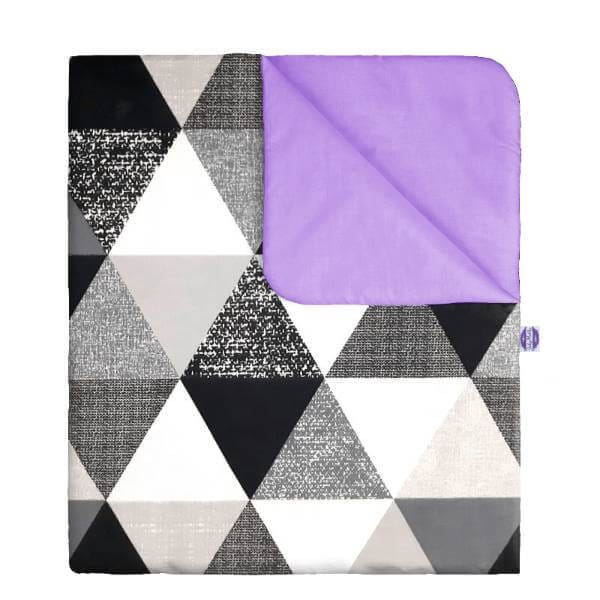 trojkaty-szare-posciel-baweniana-dowolny-rozmiar